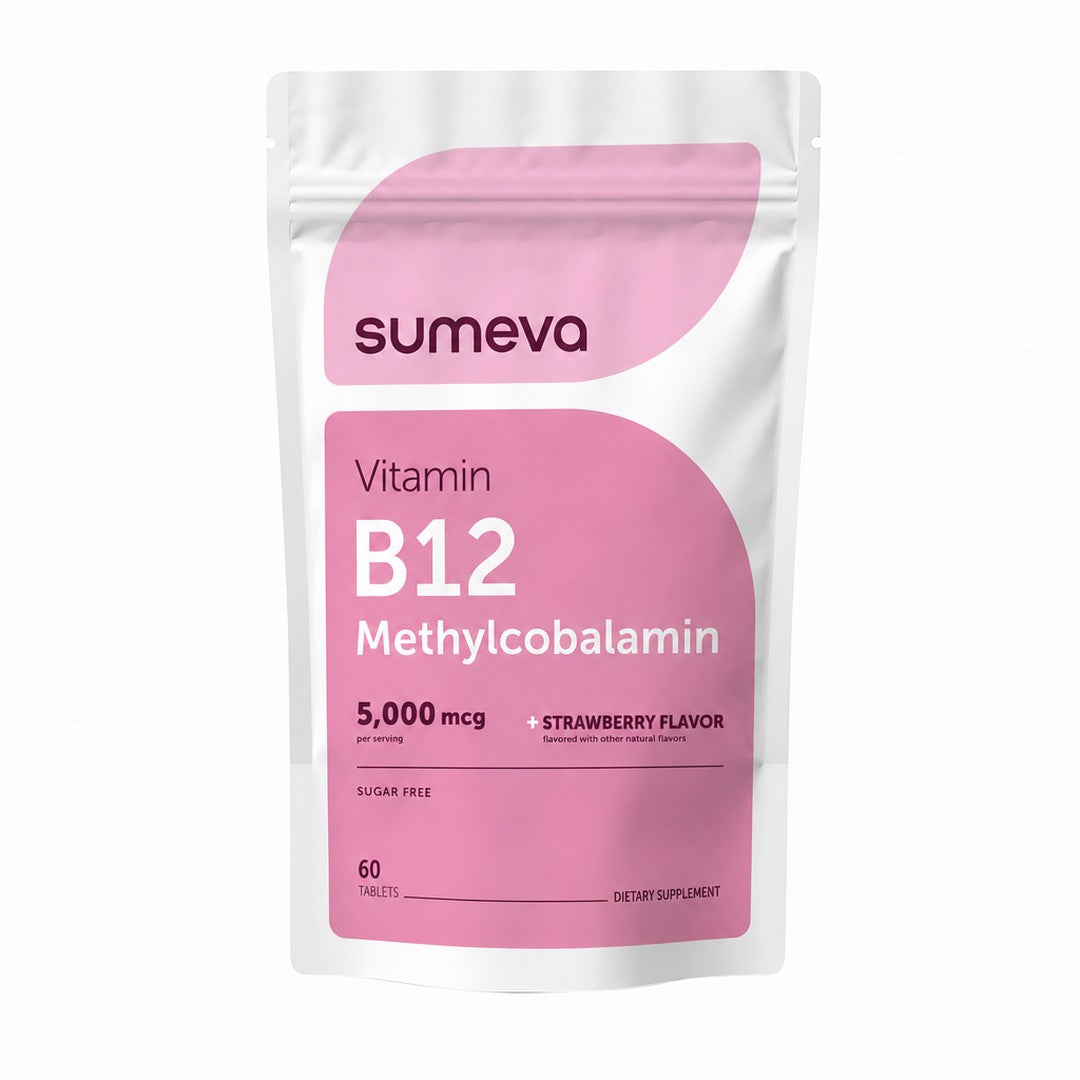 Sumeva Chewable B12 pouch — front